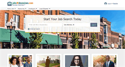 Desktop Screenshot of jobsindesmoines.com